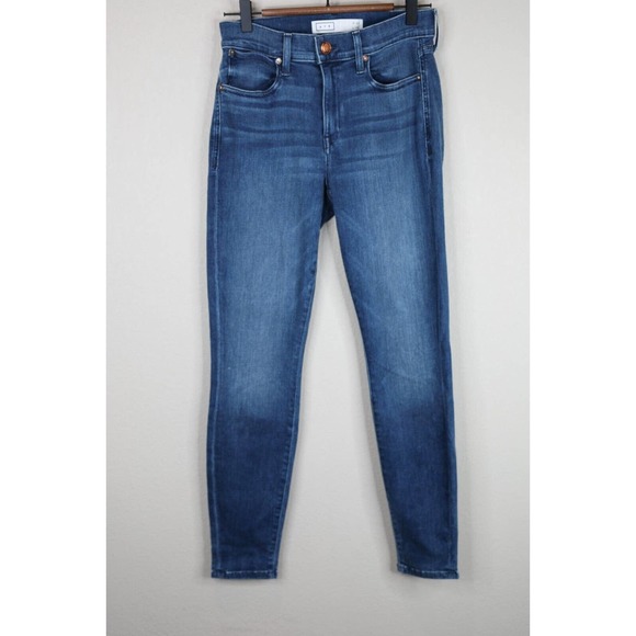 AYR Womens The Chiller High‎ Rise Skinny Jeans Size 28 Blue Dark Wash Denim - Picture 1 of 13